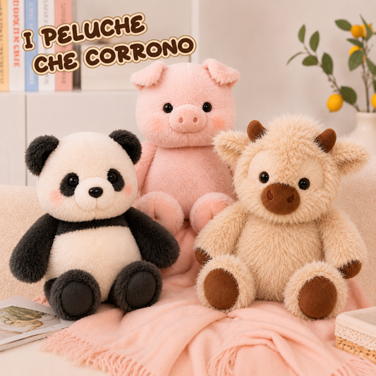 Tenerino™ Peluche Che Corre Tra Le Tue Braccia